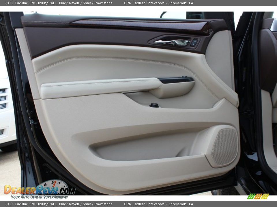 2013 Cadillac SRX Luxury FWD Black Raven / Shale/Brownstone Photo #14