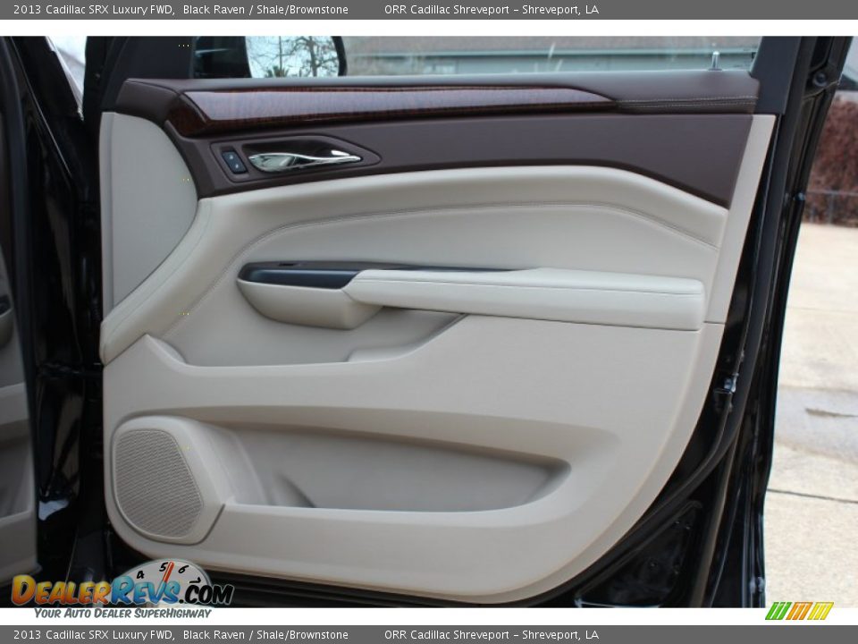 2013 Cadillac SRX Luxury FWD Black Raven / Shale/Brownstone Photo #16