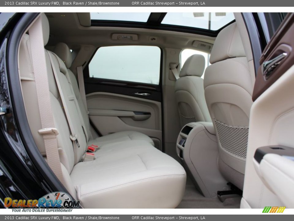 2013 Cadillac SRX Luxury FWD Black Raven / Shale/Brownstone Photo #21