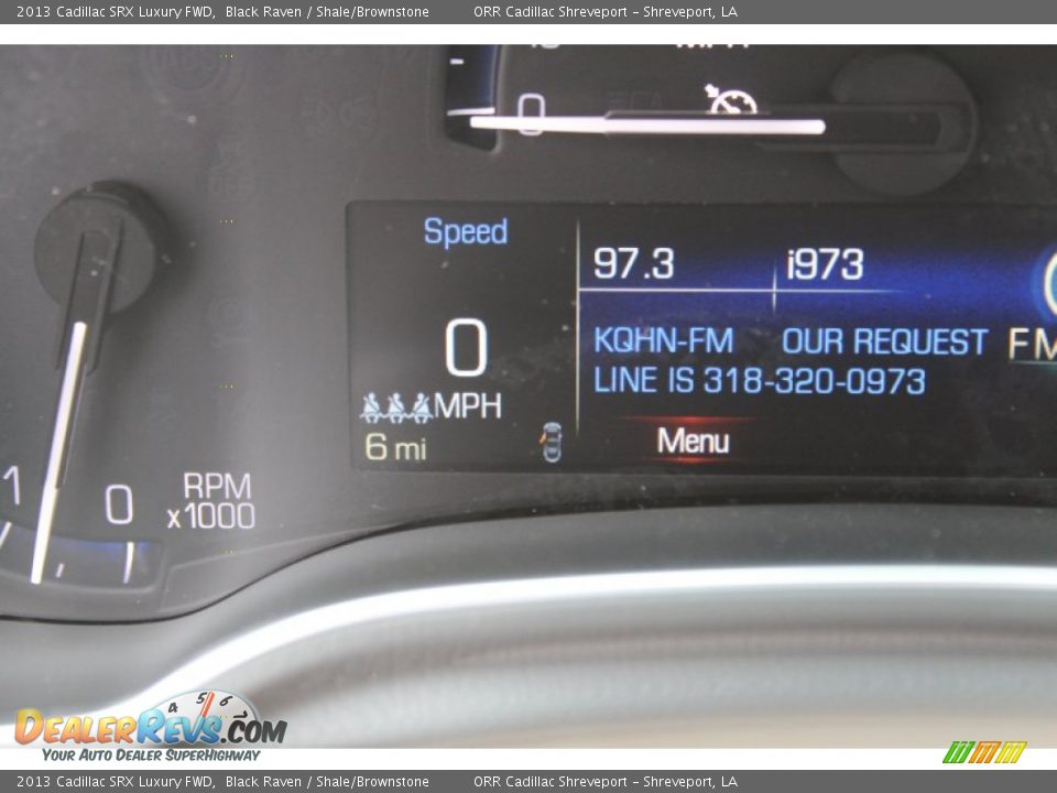 2013 Cadillac SRX Luxury FWD Black Raven / Shale/Brownstone Photo #28