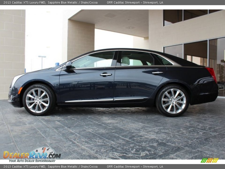 Sapphire Blue Metallic 2013 Cadillac XTS Luxury FWD Photo #5
