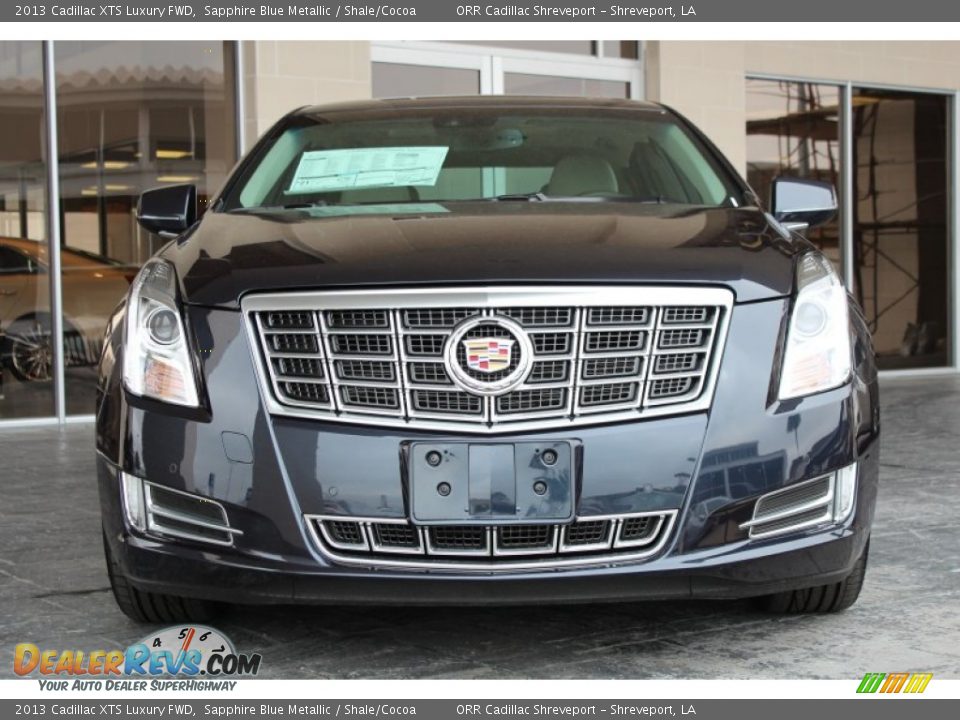 Sapphire Blue Metallic 2013 Cadillac XTS Luxury FWD Photo #7
