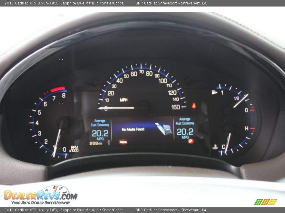 2013 Cadillac XTS Luxury FWD Gauges Photo #12