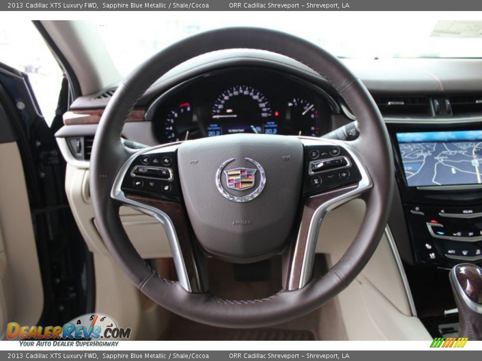 2013 Cadillac XTS Luxury FWD Steering Wheel Photo #13