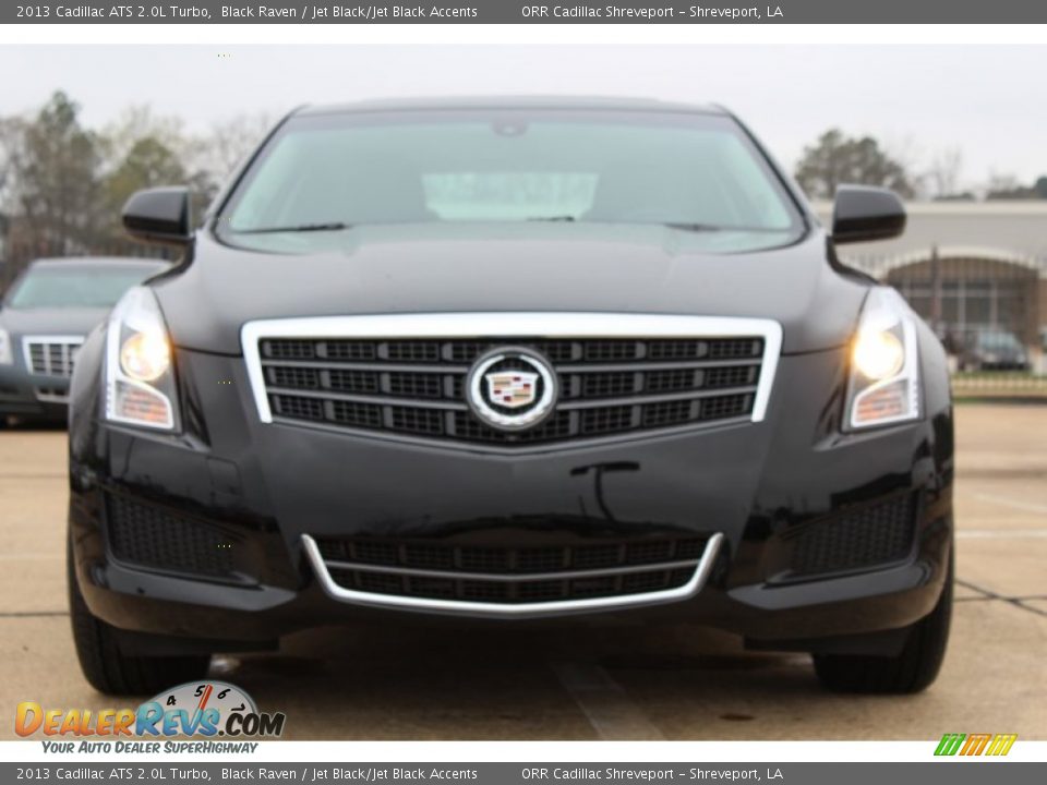 2013 Cadillac ATS 2.0L Turbo Black Raven / Jet Black/Jet Black Accents Photo #7