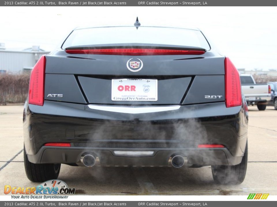 2013 Cadillac ATS 2.0L Turbo Black Raven / Jet Black/Jet Black Accents Photo #8