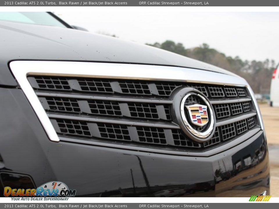 2013 Cadillac ATS 2.0L Turbo Black Raven / Jet Black/Jet Black Accents Photo #9