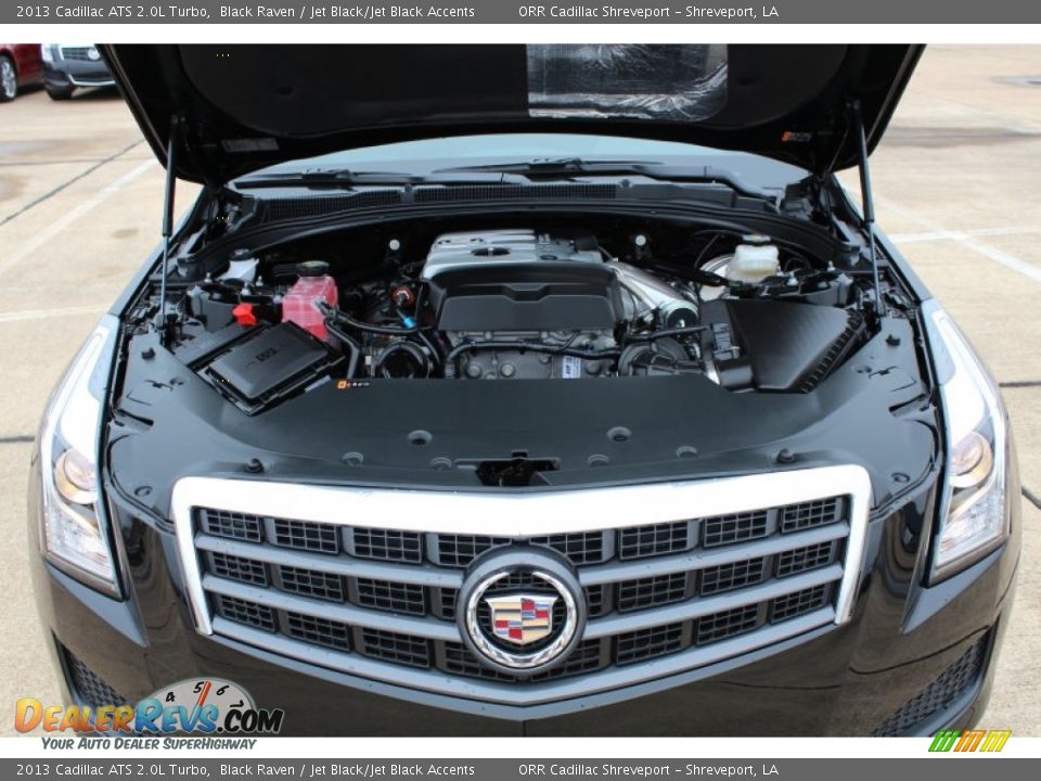 2013 Cadillac ATS 2.0L Turbo Black Raven / Jet Black/Jet Black Accents Photo #10