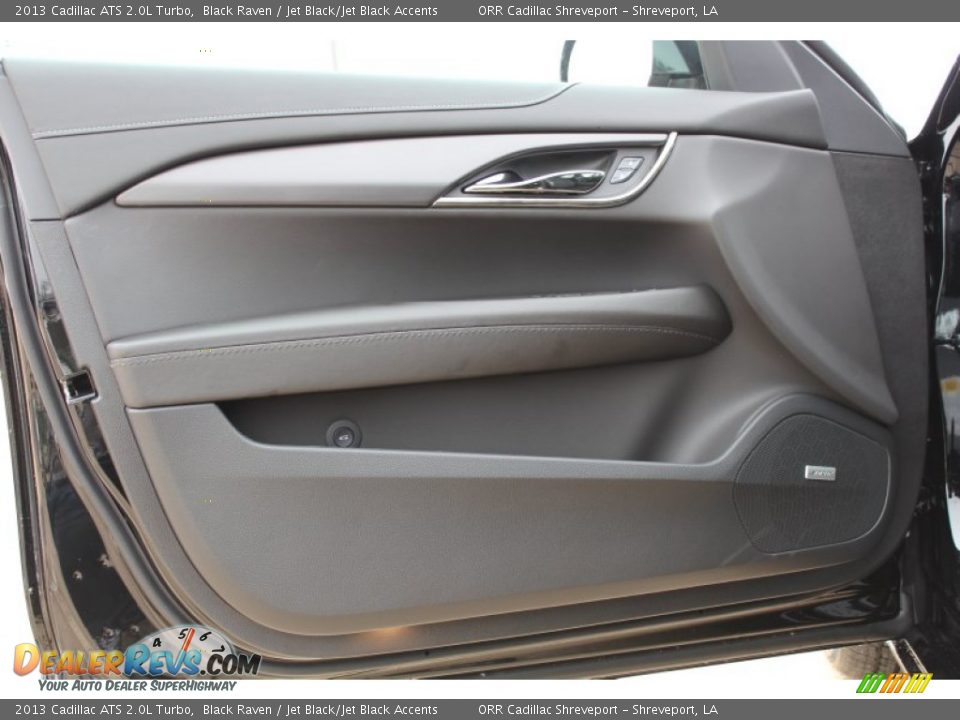 2013 Cadillac ATS 2.0L Turbo Black Raven / Jet Black/Jet Black Accents Photo #14