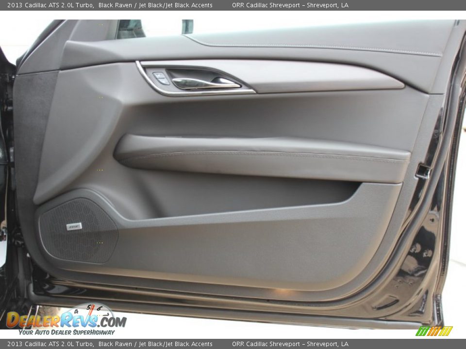 2013 Cadillac ATS 2.0L Turbo Black Raven / Jet Black/Jet Black Accents Photo #16