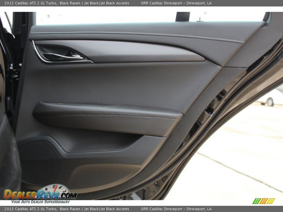 2013 Cadillac ATS 2.0L Turbo Black Raven / Jet Black/Jet Black Accents Photo #20