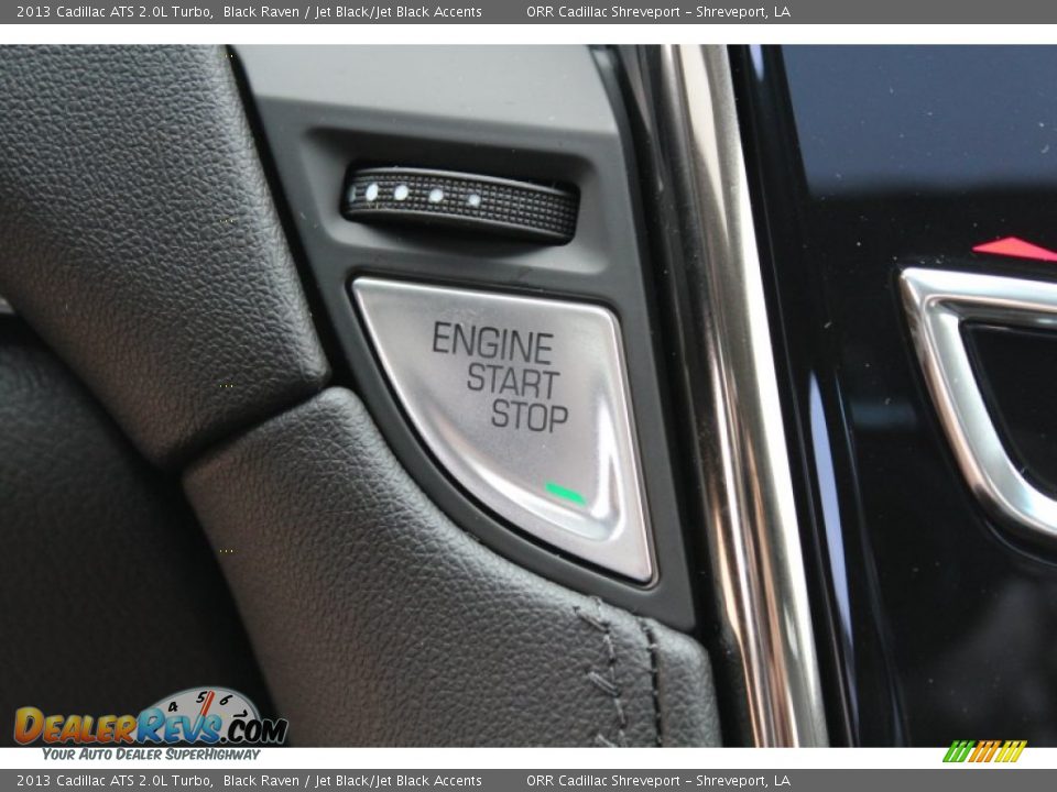 2013 Cadillac ATS 2.0L Turbo Black Raven / Jet Black/Jet Black Accents Photo #25