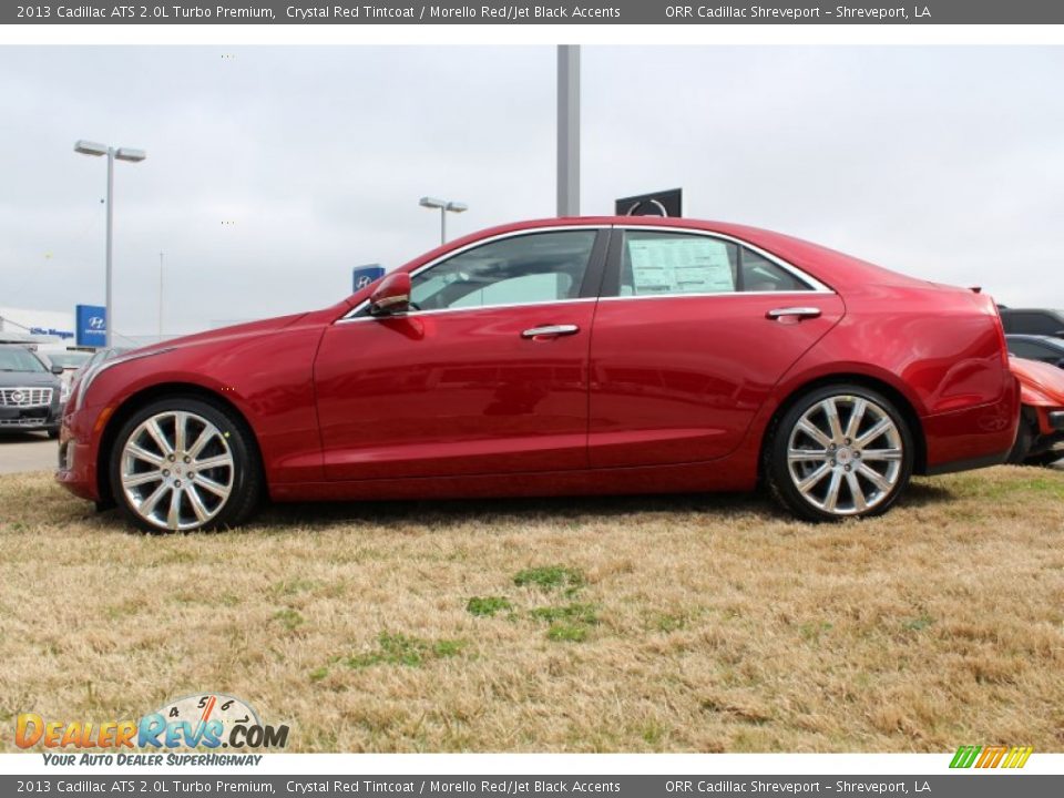 Crystal Red Tintcoat 2013 Cadillac ATS 2.0L Turbo Premium Photo #5