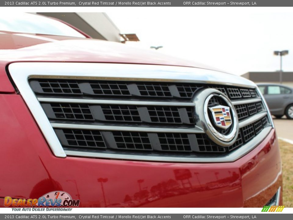 2013 Cadillac ATS 2.0L Turbo Premium Crystal Red Tintcoat / Morello Red/Jet Black Accents Photo #7