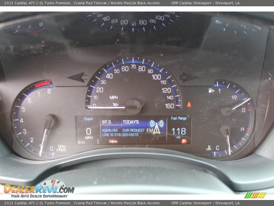 2013 Cadillac ATS 2.0L Turbo Premium Gauges Photo #10