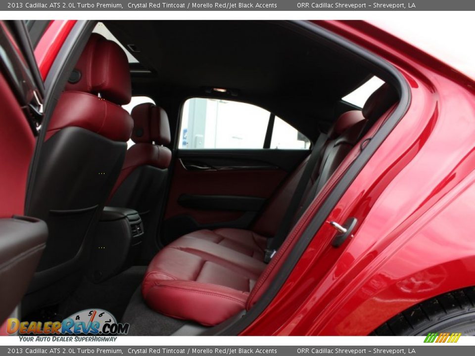 Rear Seat of 2013 Cadillac ATS 2.0L Turbo Premium Photo #17