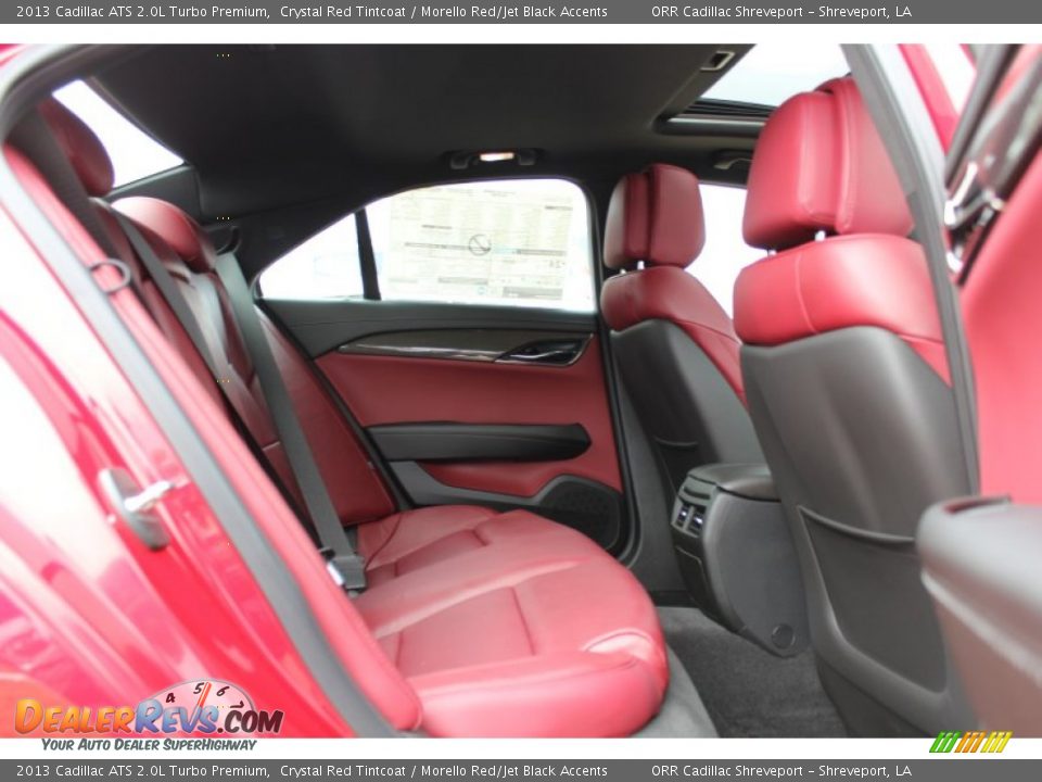 Rear Seat of 2013 Cadillac ATS 2.0L Turbo Premium Photo #19