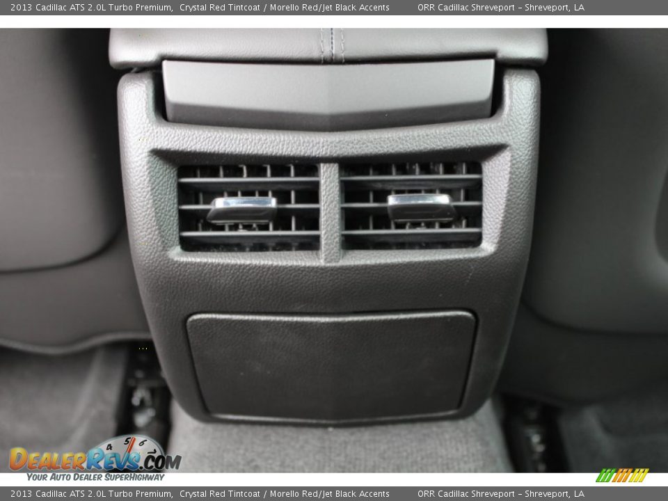 2013 Cadillac ATS 2.0L Turbo Premium Crystal Red Tintcoat / Morello Red/Jet Black Accents Photo #28