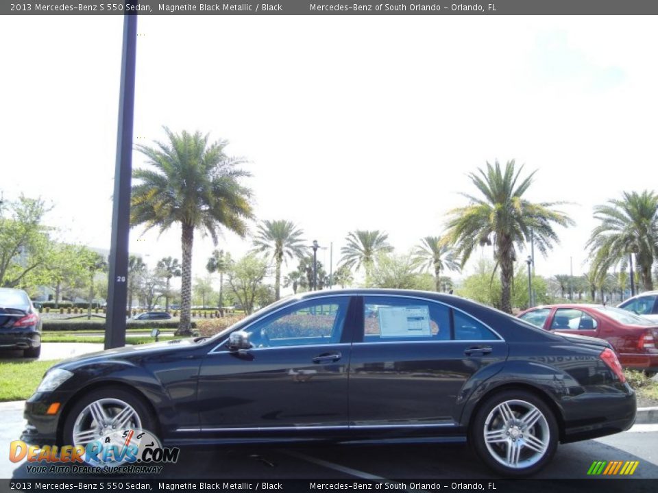 Magnetite Black Metallic 2013 Mercedes-Benz S 550 Sedan Photo #2
