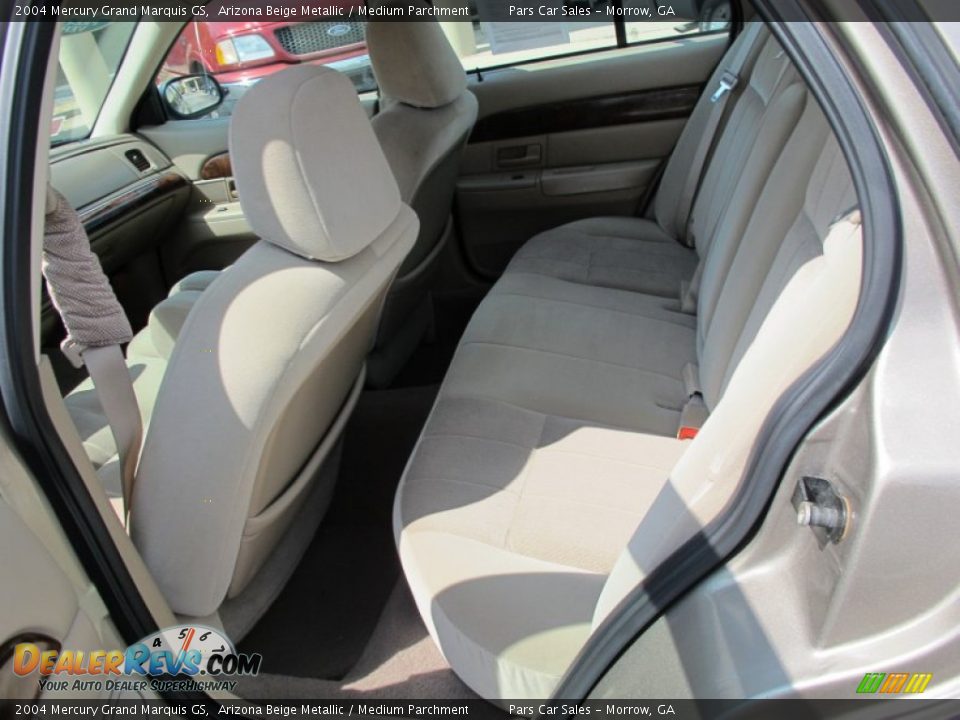 Rear Seat of 2004 Mercury Grand Marquis GS Photo #8