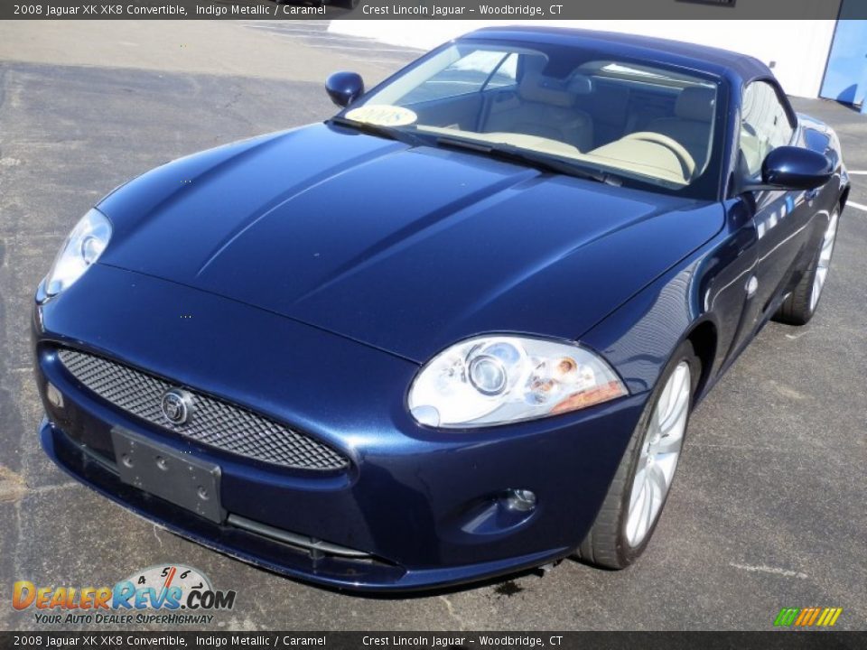 Front 3/4 View of 2008 Jaguar XK XK8 Convertible Photo #1