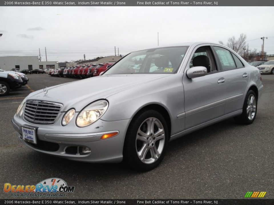 2006 Mercedes-Benz E 350 4Matic Sedan Iridium Silver Metallic / Stone Photo #1