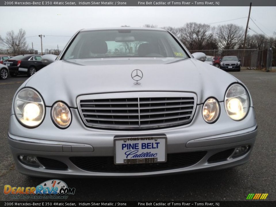 2006 Mercedes-Benz E 350 4Matic Sedan Iridium Silver Metallic / Stone Photo #2