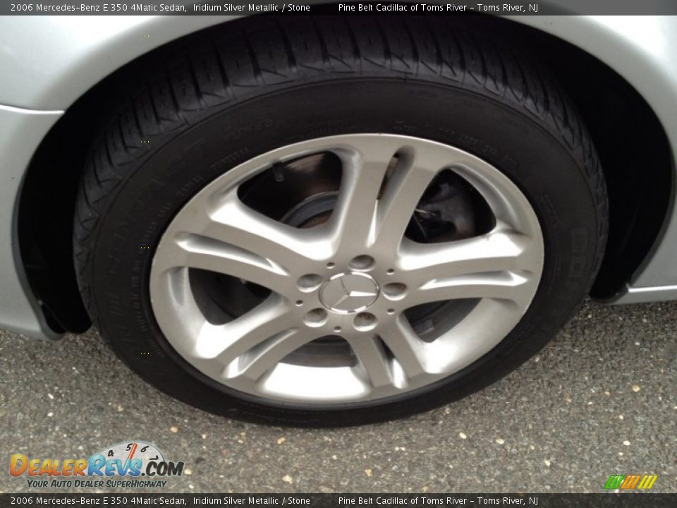 2006 Mercedes-Benz E 350 4Matic Sedan Iridium Silver Metallic / Stone Photo #3