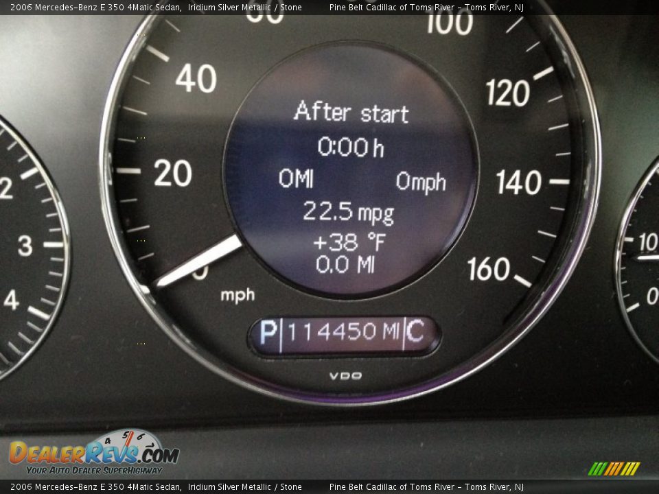 2006 Mercedes-Benz E 350 4Matic Sedan Iridium Silver Metallic / Stone Photo #15