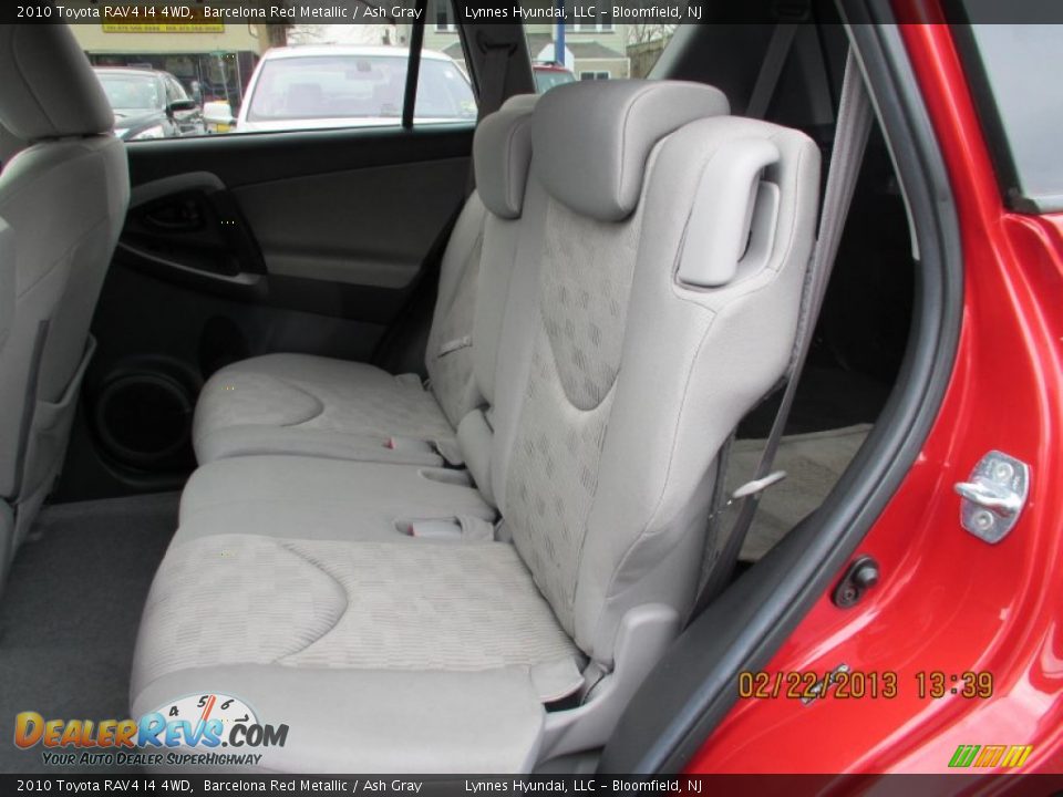 2010 Toyota RAV4 I4 4WD Barcelona Red Metallic / Ash Gray Photo #6