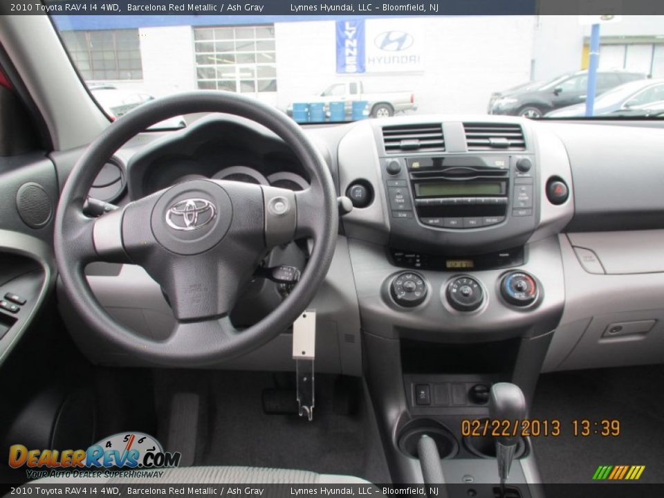 2010 Toyota RAV4 I4 4WD Barcelona Red Metallic / Ash Gray Photo #7