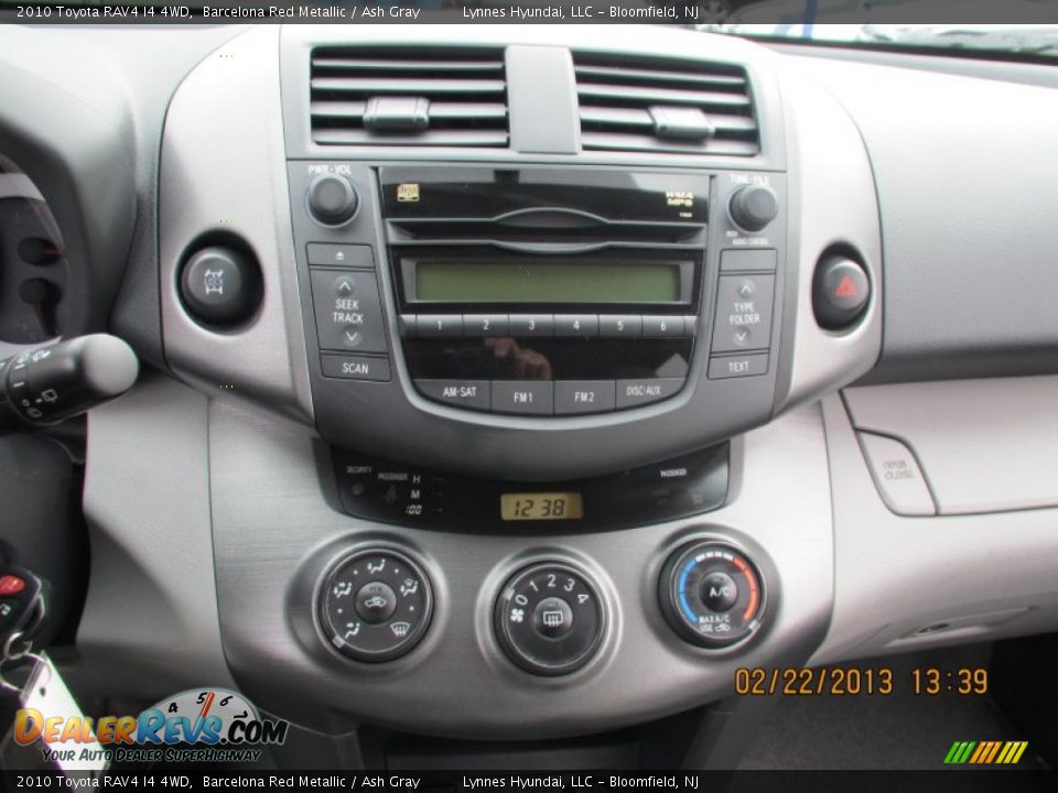 2010 Toyota RAV4 I4 4WD Barcelona Red Metallic / Ash Gray Photo #8