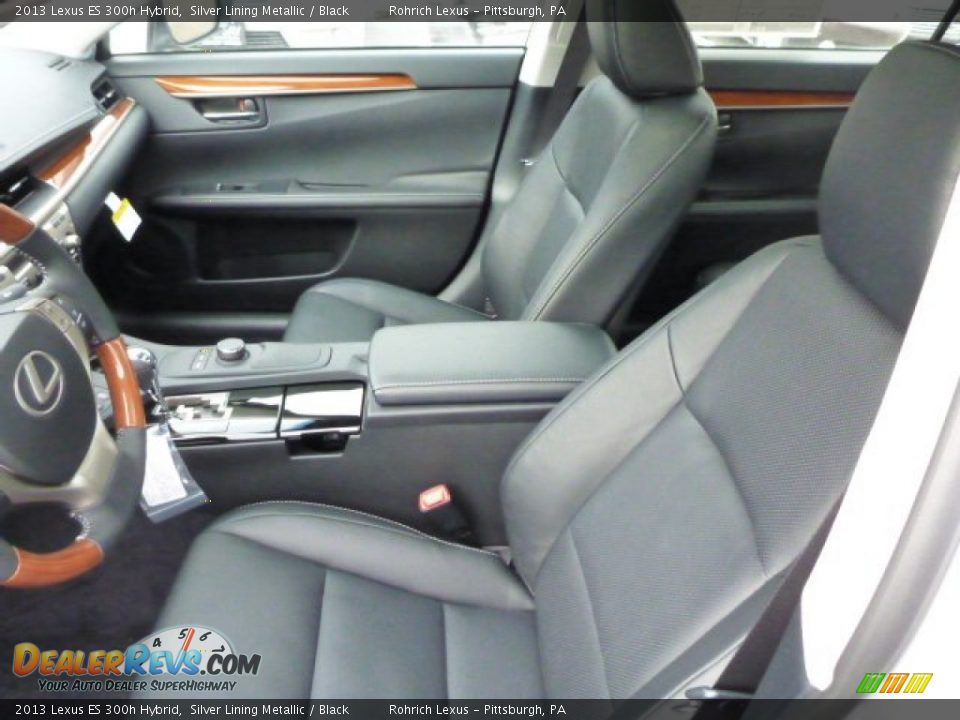 2013 Lexus ES 300h Hybrid Silver Lining Metallic / Black Photo #10