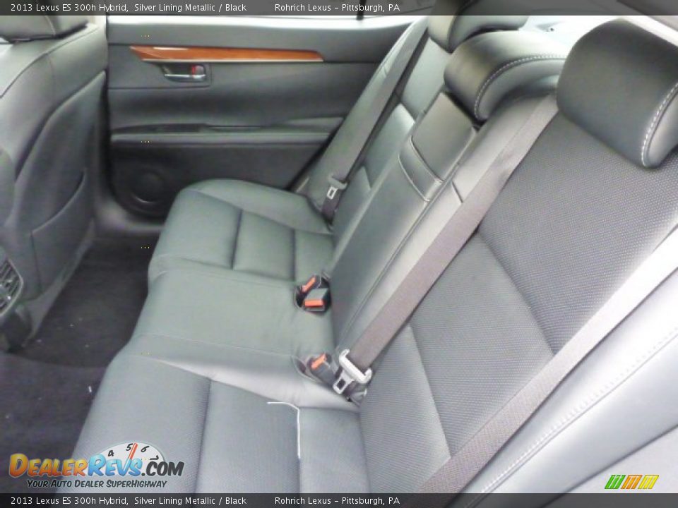2013 Lexus ES 300h Hybrid Silver Lining Metallic / Black Photo #11