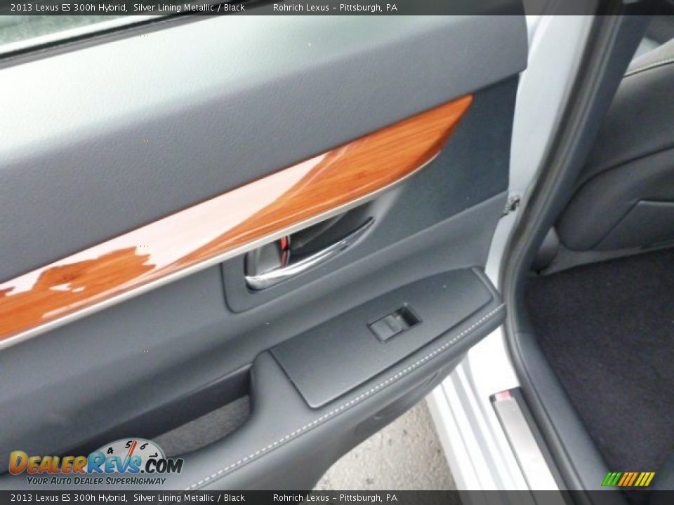 2013 Lexus ES 300h Hybrid Silver Lining Metallic / Black Photo #13