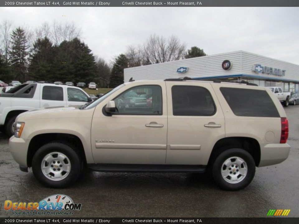 2009 Chevrolet Tahoe LT 4x4 Gold Mist Metallic / Ebony Photo #2