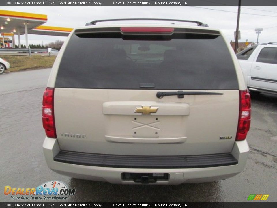 2009 Chevrolet Tahoe LT 4x4 Gold Mist Metallic / Ebony Photo #7
