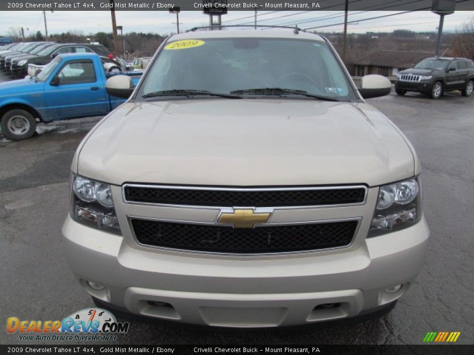 2009 Chevrolet Tahoe LT 4x4 Gold Mist Metallic / Ebony Photo #12