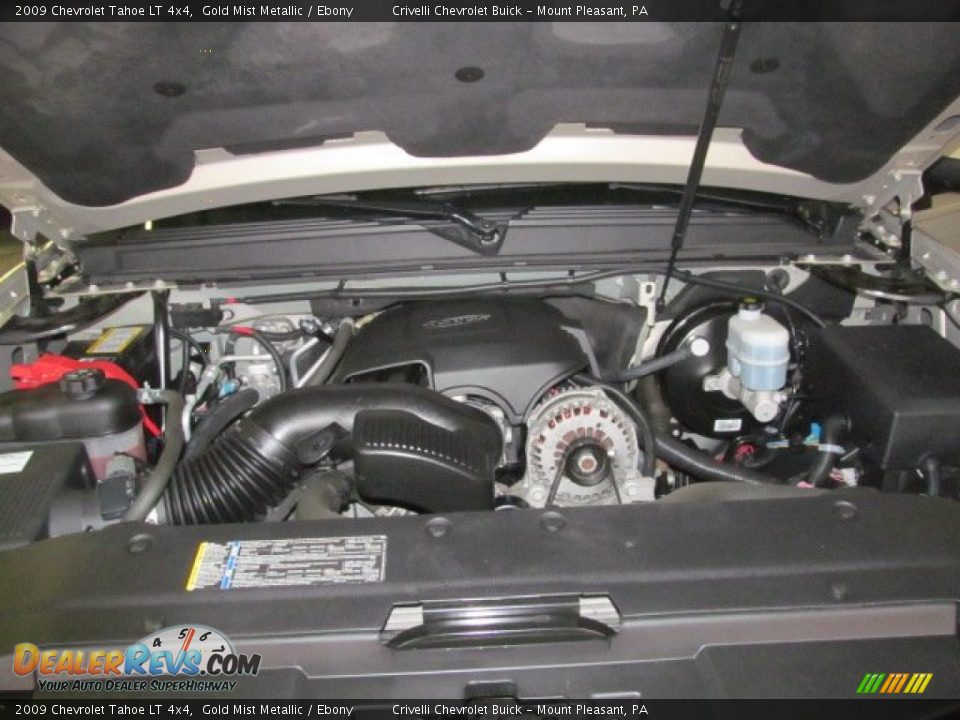 2009 Chevrolet Tahoe LT 4x4 Gold Mist Metallic / Ebony Photo #13