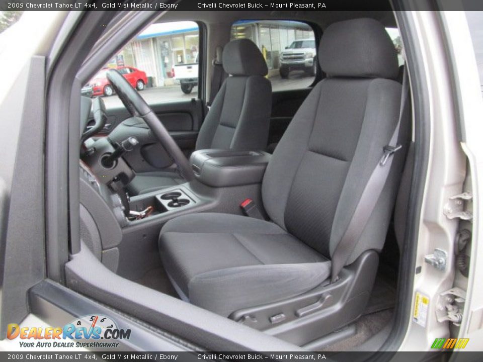 Front Seat of 2009 Chevrolet Tahoe LT 4x4 Photo #17