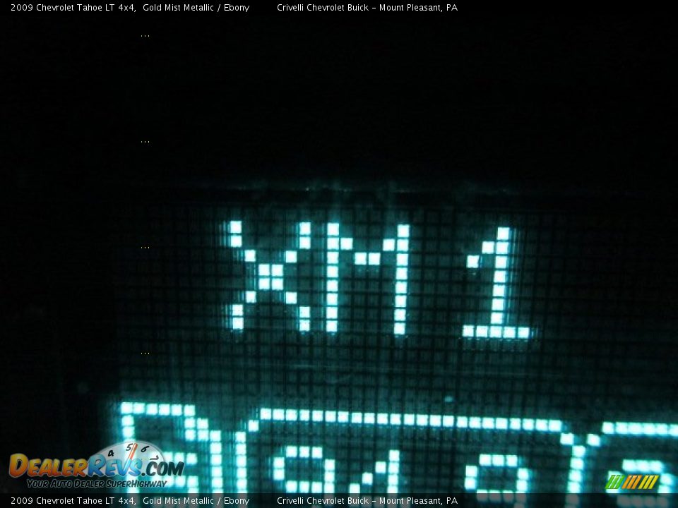 2009 Chevrolet Tahoe LT 4x4 Gold Mist Metallic / Ebony Photo #21
