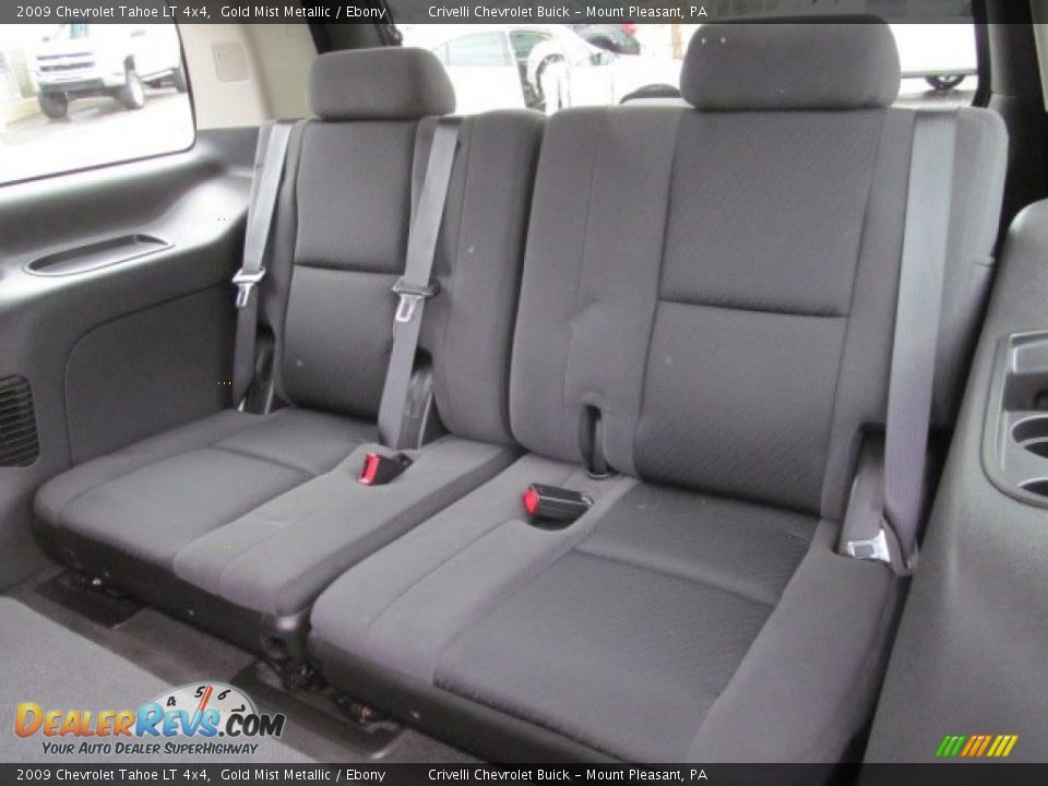 Rear Seat of 2009 Chevrolet Tahoe LT 4x4 Photo #26
