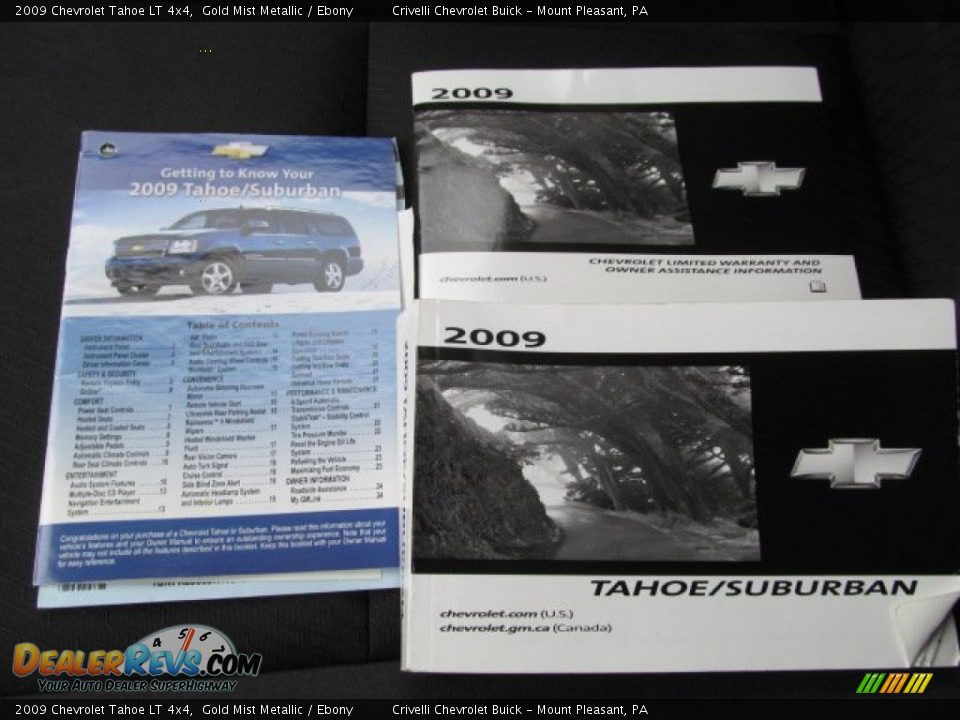 Books/Manuals of 2009 Chevrolet Tahoe LT 4x4 Photo #32