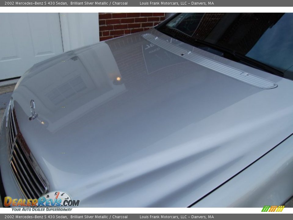 2002 Mercedes-Benz S 430 Sedan Brilliant Silver Metallic / Charcoal Photo #29