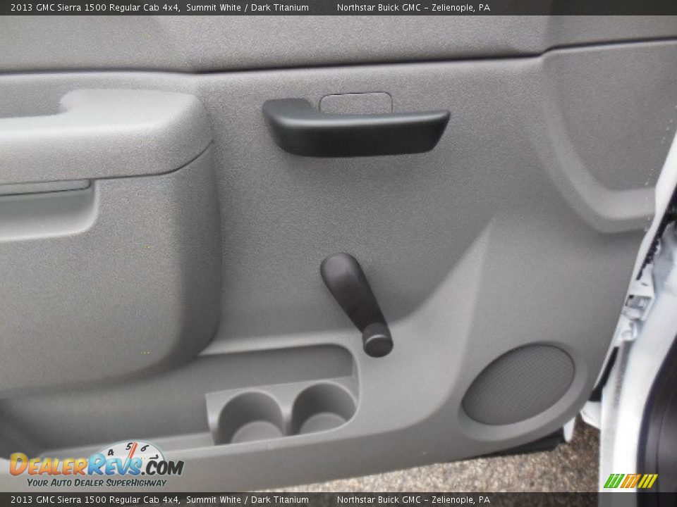 2013 GMC Sierra 1500 Regular Cab 4x4 Summit White / Dark Titanium Photo #13