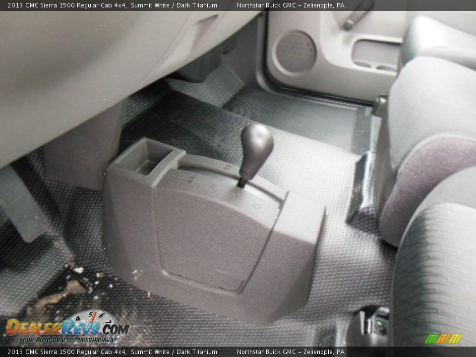 2013 GMC Sierra 1500 Regular Cab 4x4 Summit White / Dark Titanium Photo #15