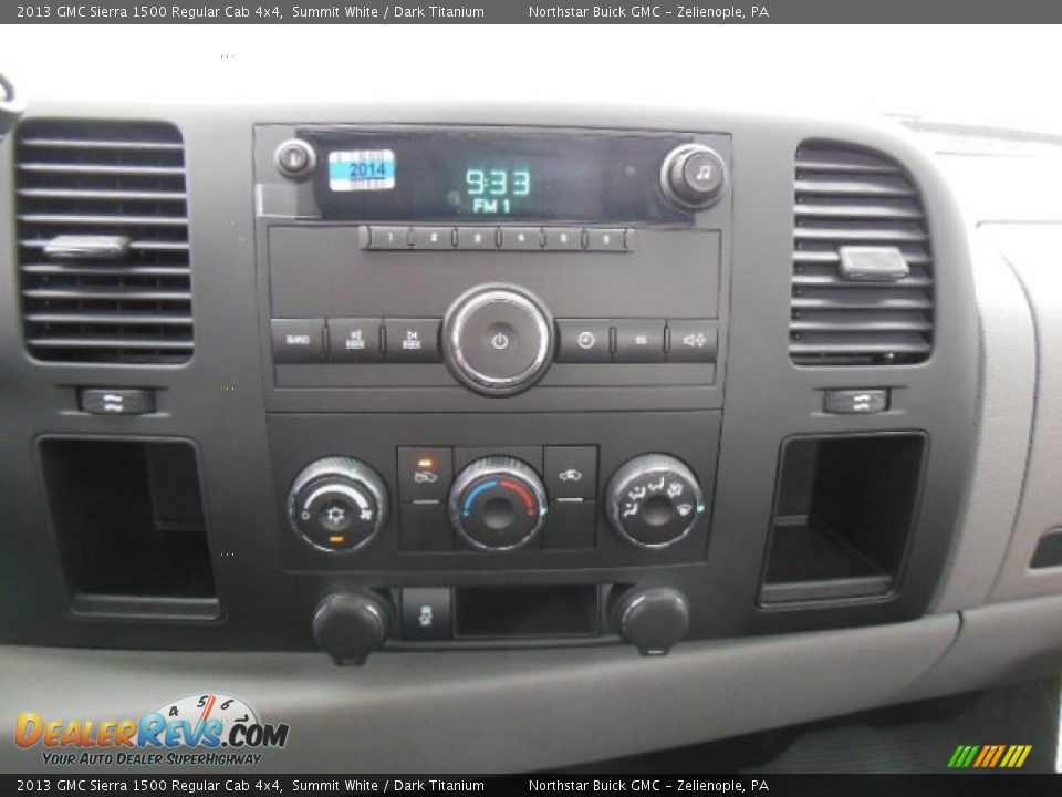 2013 GMC Sierra 1500 Regular Cab 4x4 Summit White / Dark Titanium Photo #16