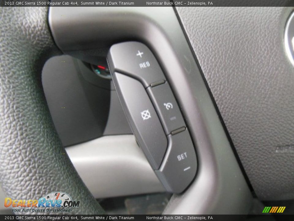 2013 GMC Sierra 1500 Regular Cab 4x4 Summit White / Dark Titanium Photo #18
