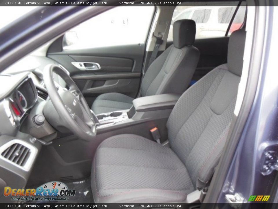 2013 GMC Terrain SLE AWD Atlantis Blue Metallic / Jet Black Photo #11