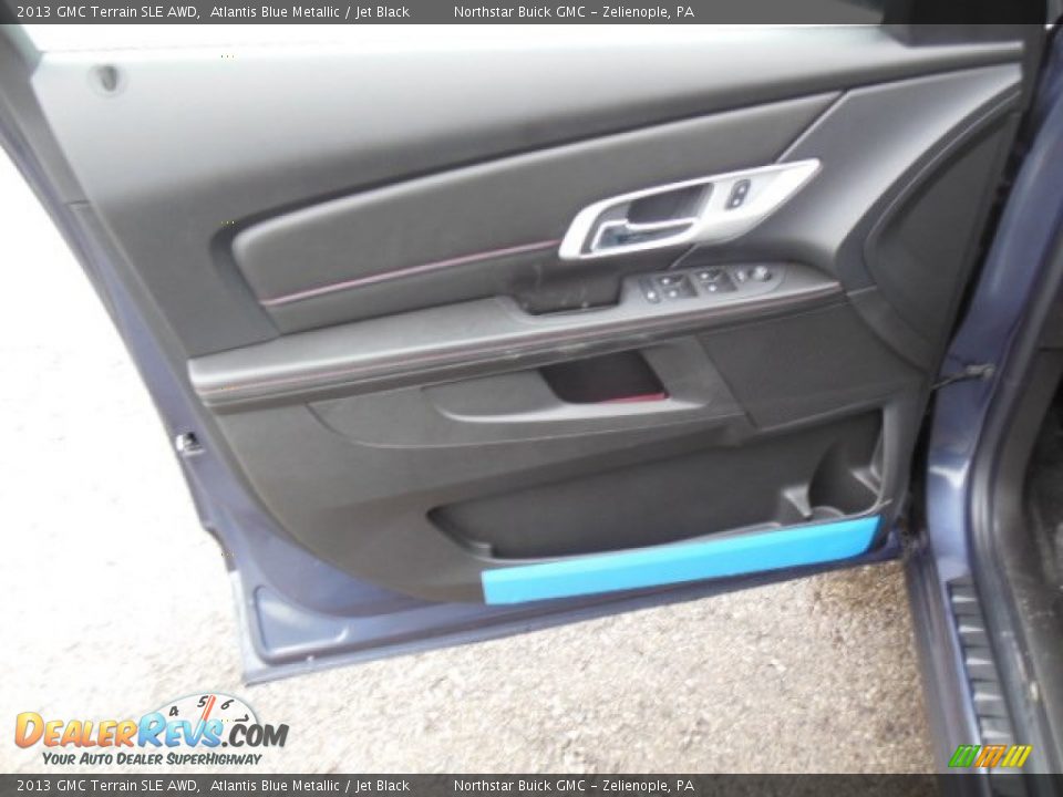 2013 GMC Terrain SLE AWD Atlantis Blue Metallic / Jet Black Photo #12